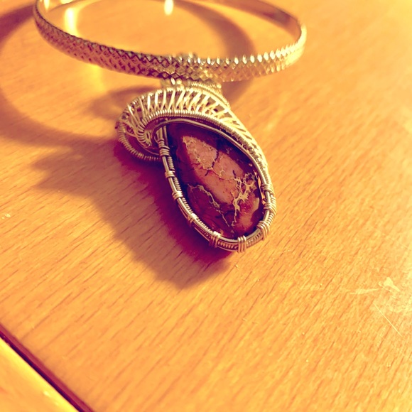 Custom order wire wrap designs necklaces, ankle leg wraps, upper/lower arm - Picture 5 of 16